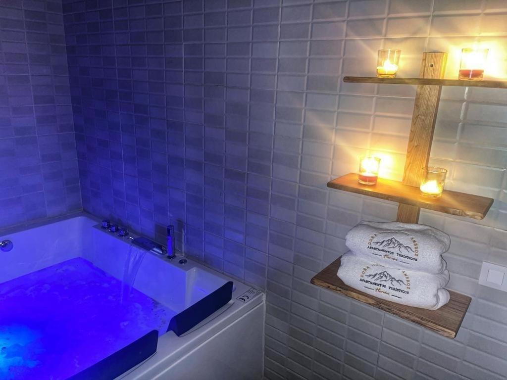 Apartamentos Dona Jimena Del Ambroz 4 Estrellas Complejo Unico En El Centro Del Pueblo - Piscina Ya Abierta แอร์วาส ภายนอก รูปภาพ