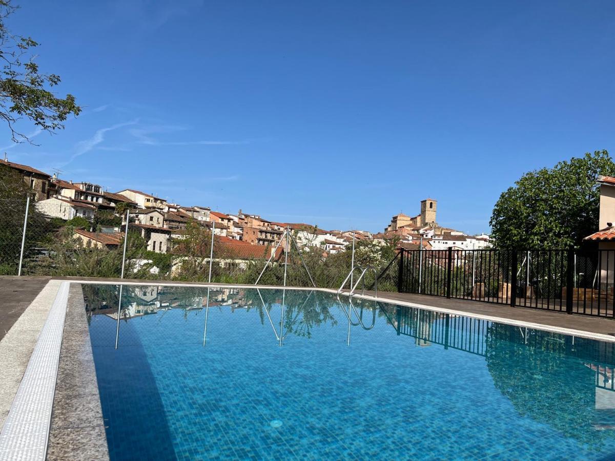 Apartamentos Dona Jimena Del Ambroz 4 Estrellas Complejo Unico En El Centro Del Pueblo - Piscina Ya Abierta แอร์วาส ภายนอก รูปภาพ